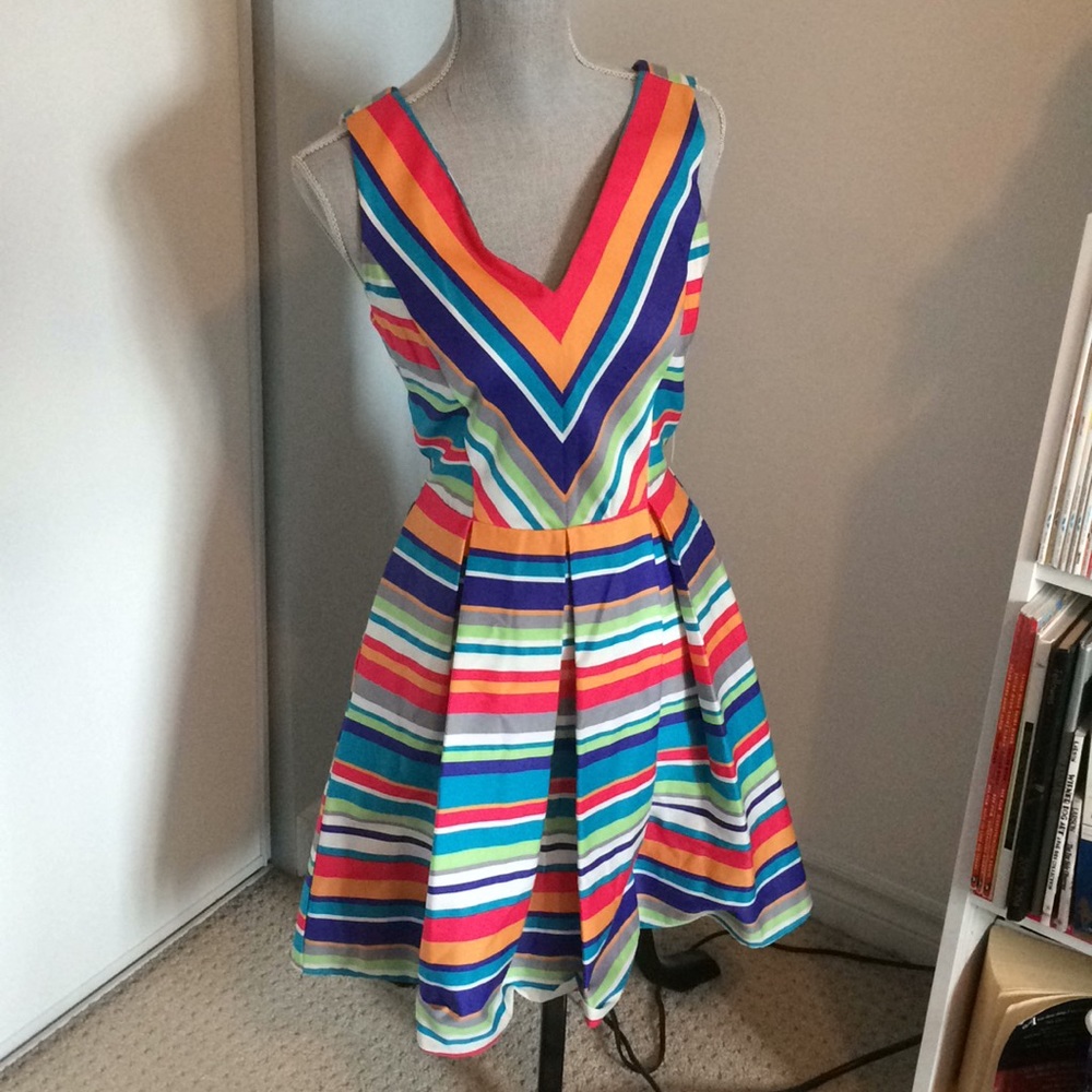 💖 Rainbow Eva Rose dress